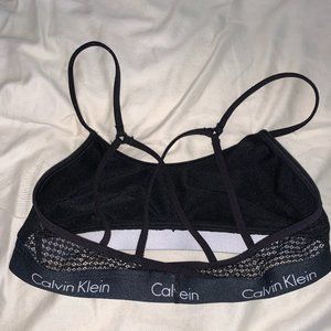 Calvin Klein Bralette with lace back
